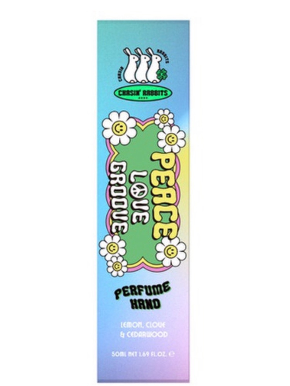 Chasin' Rabbits Peace Love Groove Perfume Hand Cream in Lemon,Clove &Cedarwood